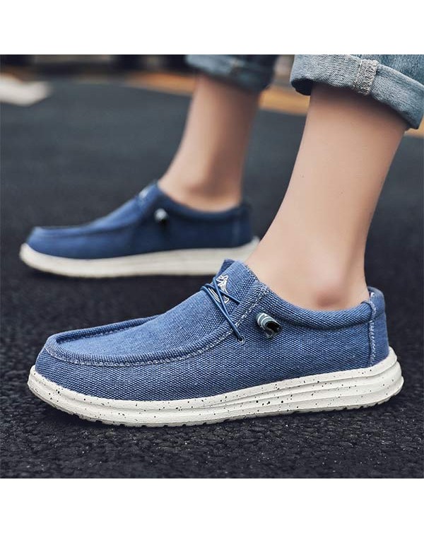 MEN'S CANVAS LOAFERS 25677715