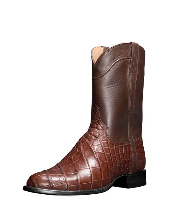 MEN'S VINTAGE CROCODILE WESTERN COWBOY BOOTS 33120809C