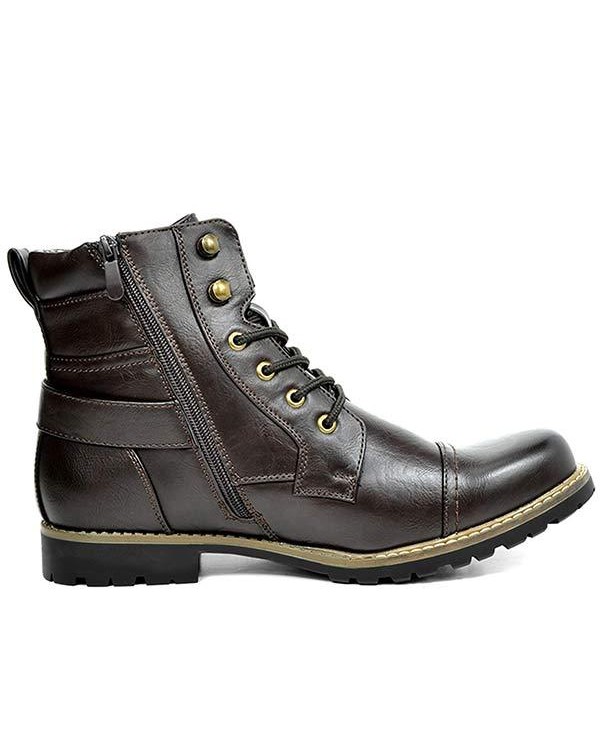 MEN'S METAL DOUBLE ZIP RIDER BOOTS 46764393C