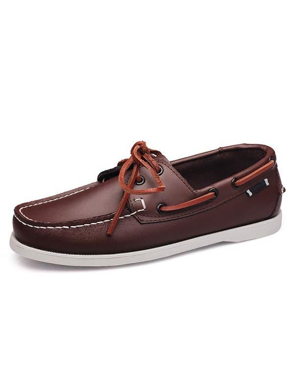 MEN'S LEATHER BOAT SHOES 41603460