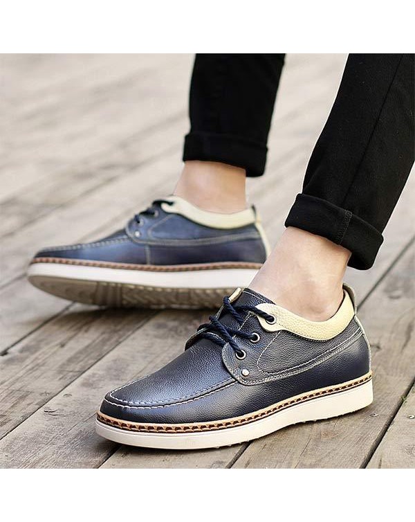 MEN'S CASUAL BUSINESS LEATHER SHOES 23583763