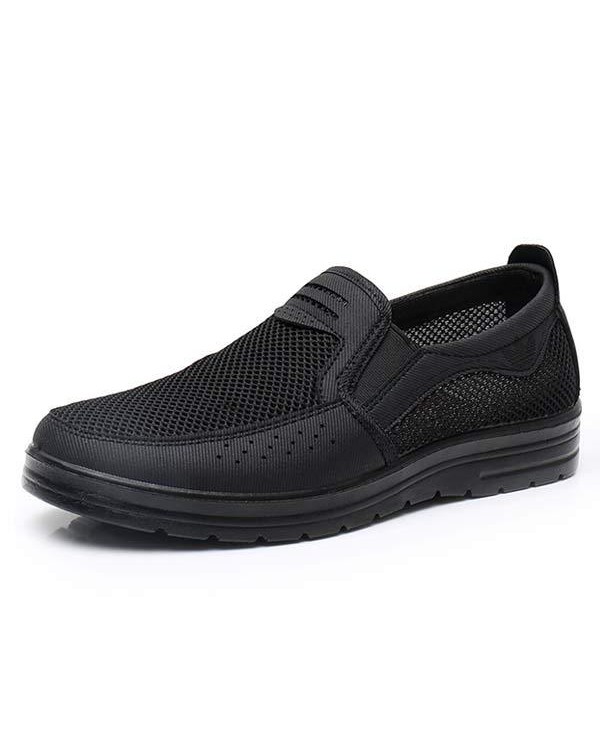 MEN'S BREATHABLE SOFT SOLE CASUAL SHOES 38861915