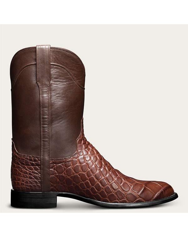 MEN'S VINTAGE CROCODILE WESTERN COWBOY BOOTS 33120809C