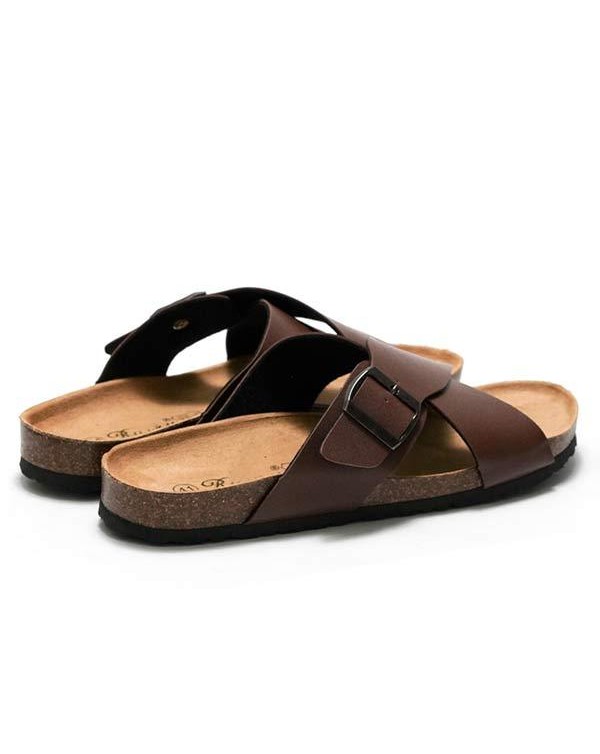 MEN'S CROSS STRAP SLIPPERS 99577710