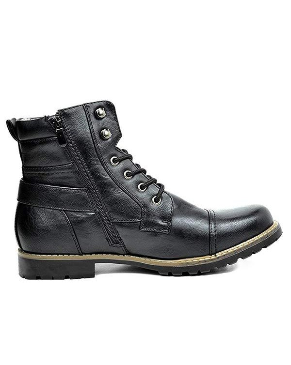 MEN'S METAL DOUBLE ZIP RIDER BOOTS 46764393C