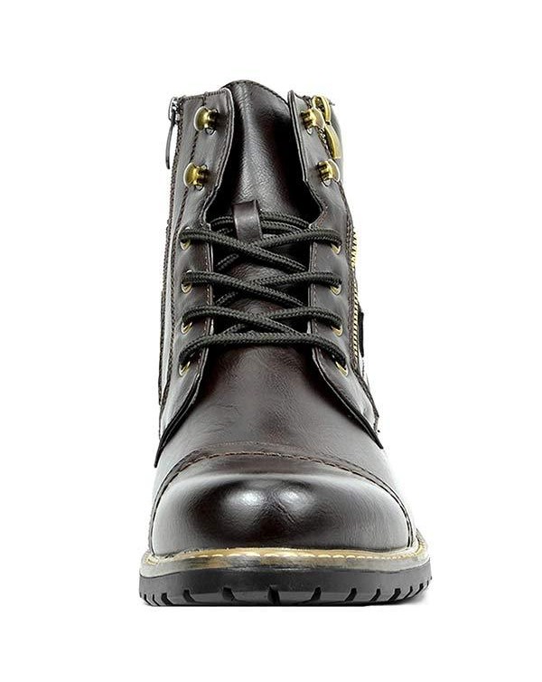 MEN'S METAL DOUBLE ZIP RIDER BOOTS 46764393C