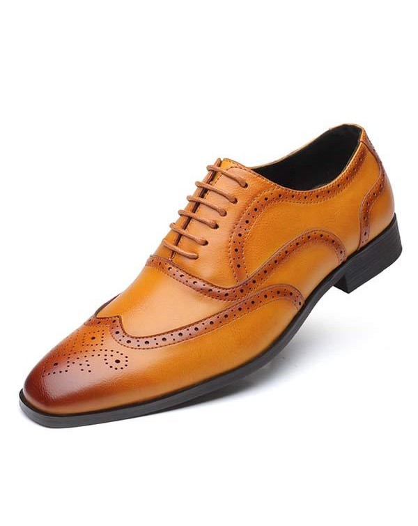 MEN'S BROGUE BUSINESS SHOES 02236217