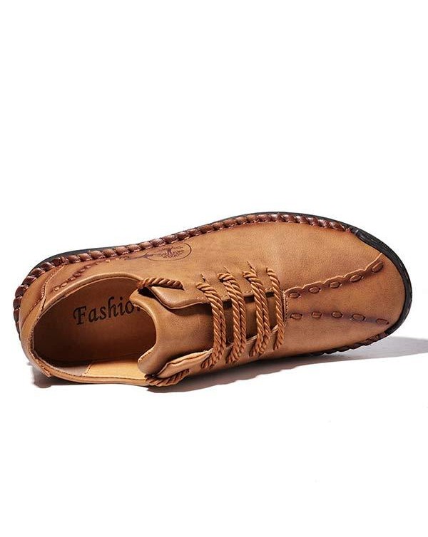 MEN'S CASUAL FASHION LACE-UP SHOES 77917859