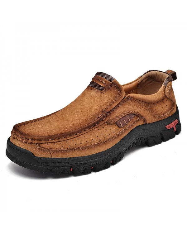 Men's Retro Plus Size Slip-on Shoes 85081989TO