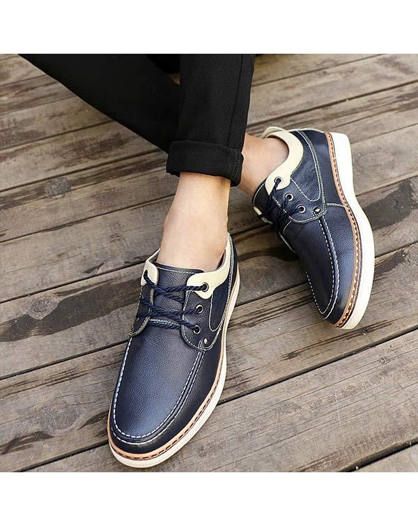 MEN'S CASUAL BUSINESS LEATHER SHOES 23583763