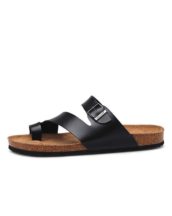 MEN'S CASUAL BEACH SLIPPERS 18385841