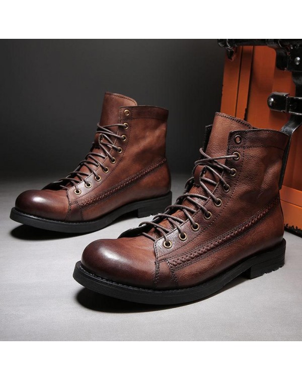 MEN'S VINTAGE ANKLE BOOTS 95646082W