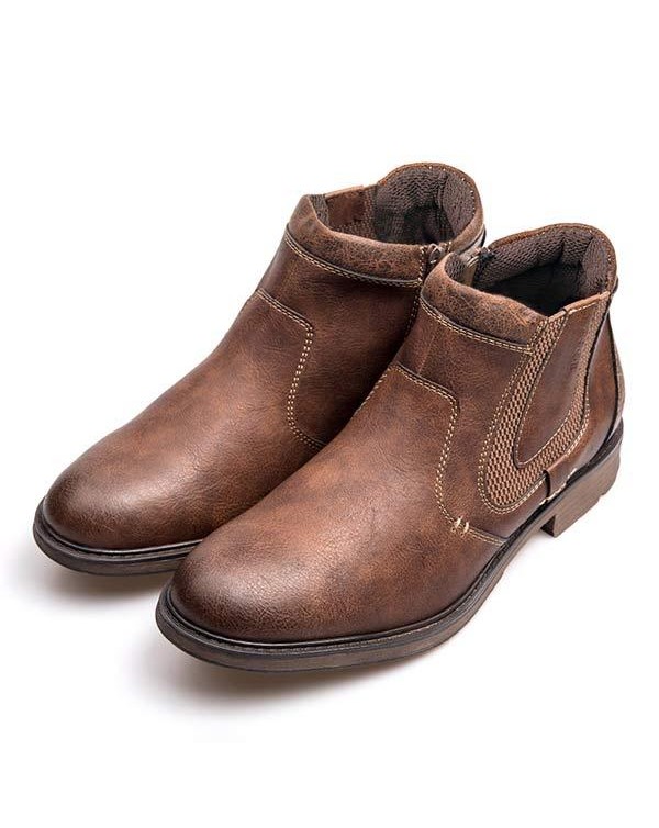 MEN'S LEATHER CHELSEA BOOTS 32473720