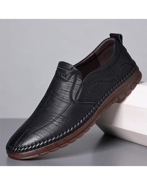 MEN'S BUSINESS CASUAL LEATHER SHOES 56938589