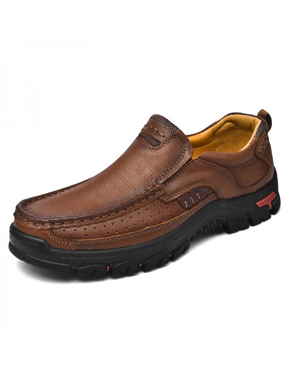 Men's Retro Plus Size Slip-on Shoes 85081989TO