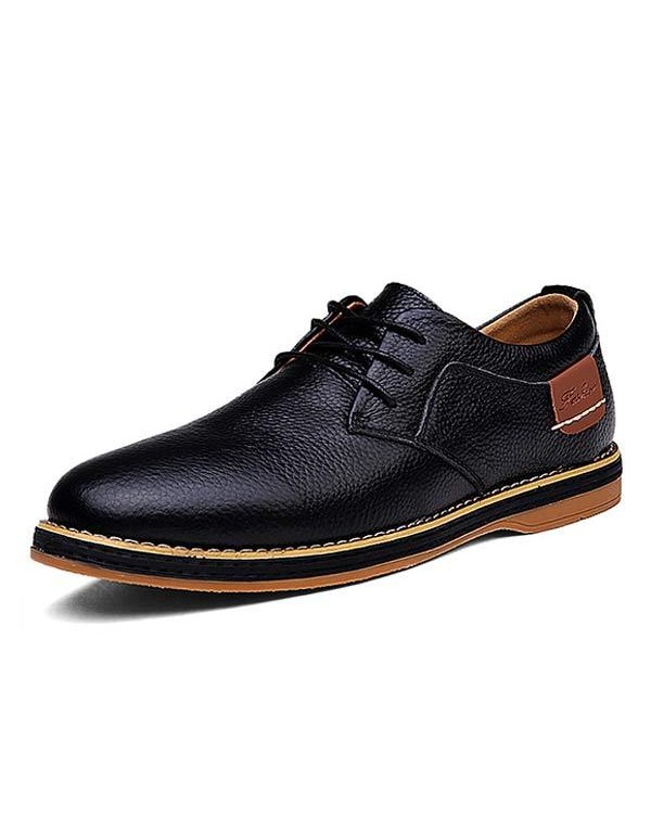 MEN'S CASUAL LEATHER SHOES 15889626